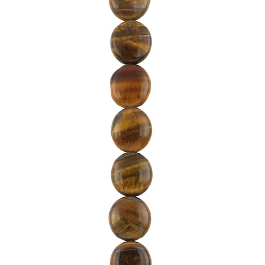 Tiger's Eye Oval Beads, 16mm by Bead Landing™